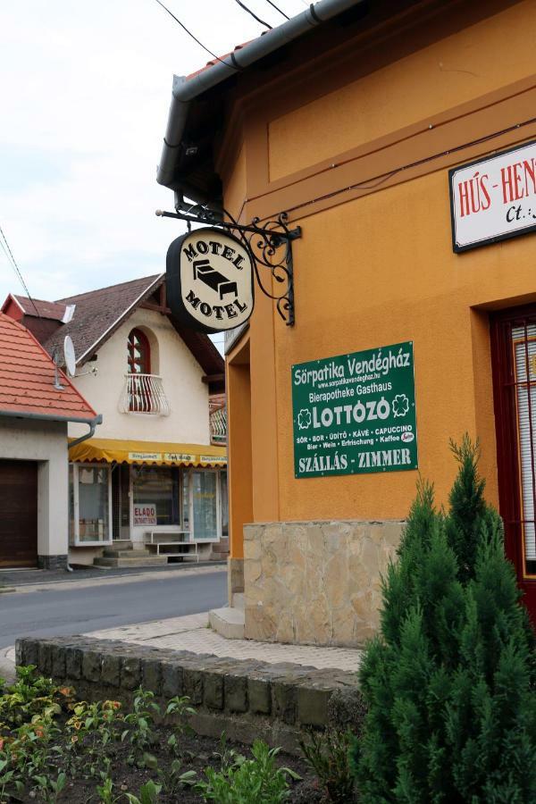 Sörpatika Vendégház Badacsonytomaj Exterior foto